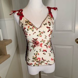 NWT, Hale Bob cami.  This has fun appliqué